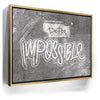 Featured image 8 for Do The Impossible - Stencil - Black and White I