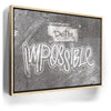 Featured image 10 for Do The Impossible - Stencil - Black and White I