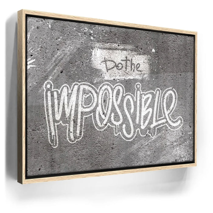 Featured image 10 for Do The Impossible - Stencil - Black and White I