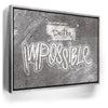 Featured image 9 for Do The Impossible - Stencil - Black and White I