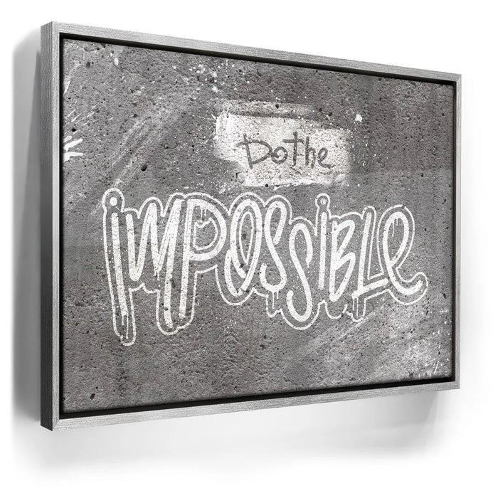 Featured image 9 for Do The Impossible - Stencil - Black and White I