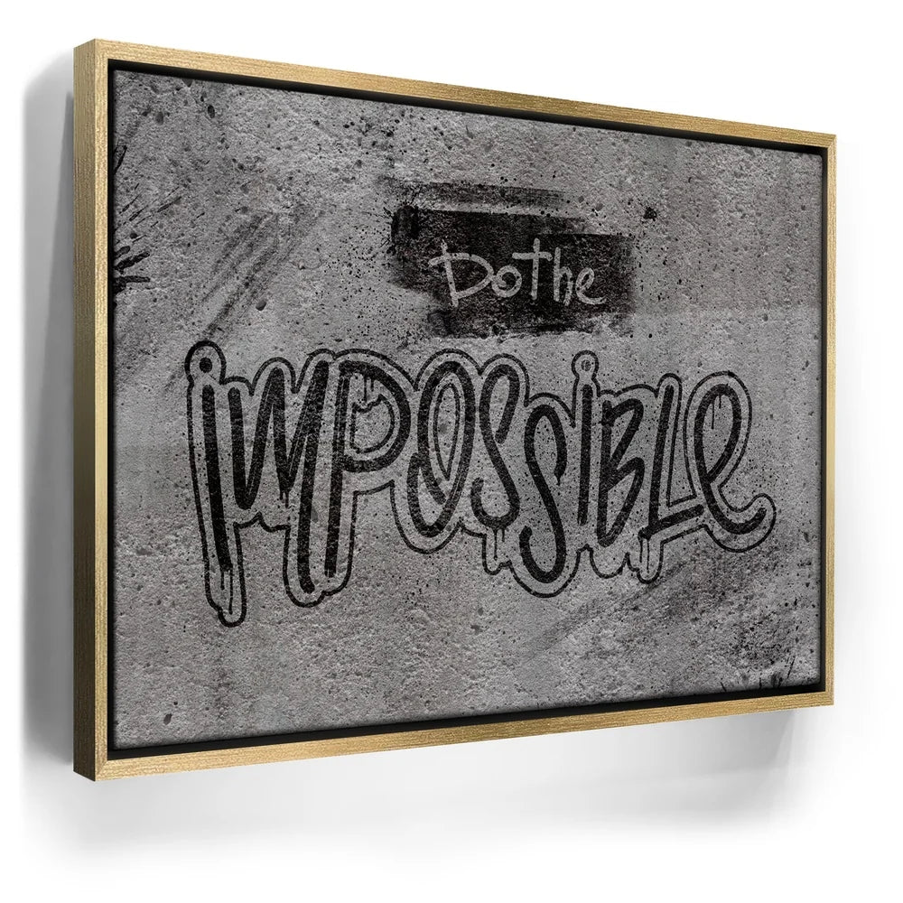 Featured image 8 for Do The Impossible - Stencil - Black and White II
