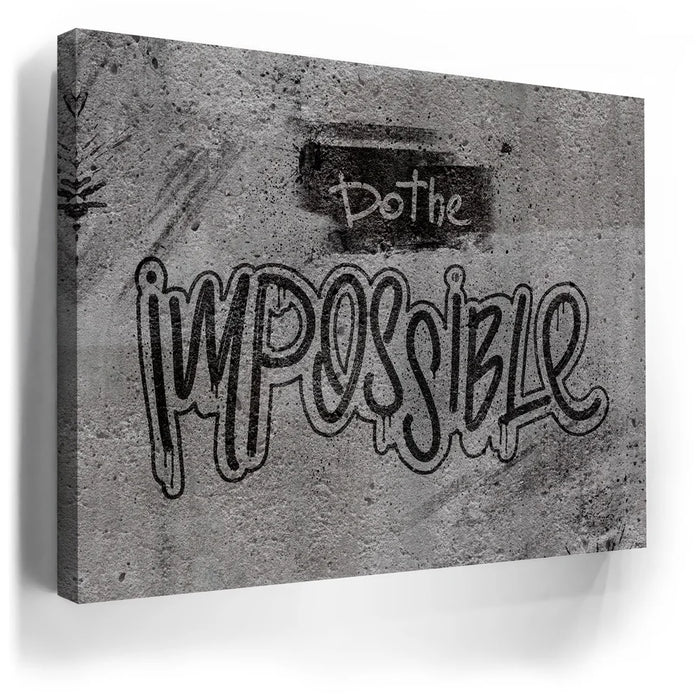 Featured image 5 for Do The Impossible - Stencil - Black and White II