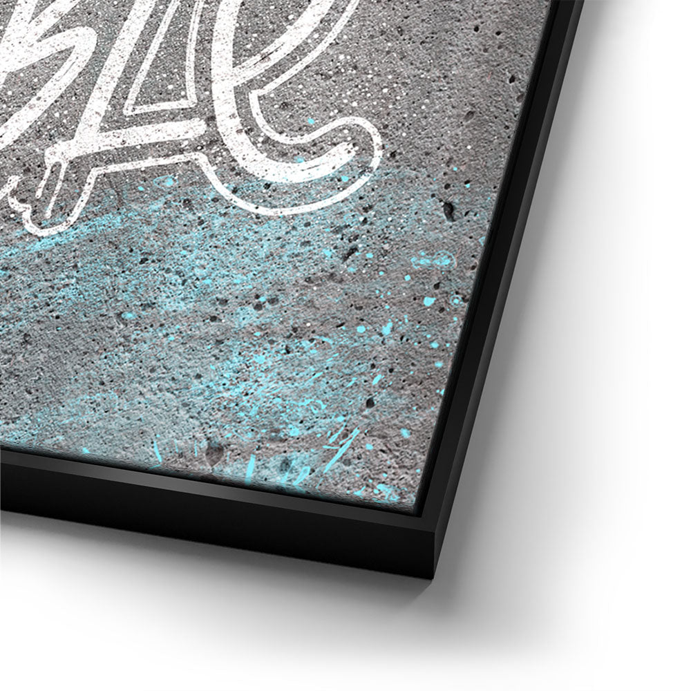 Featured image 12 for Do The Impossible - Stencil - Blue