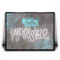 Thumbnail image 1 for Do The Impossible - Stencil - Blue