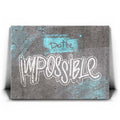 Featured image 2 for Do The Impossible - Stencil - Blue