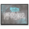 Featured image 14 for Do The Impossible - Stencil - Blue