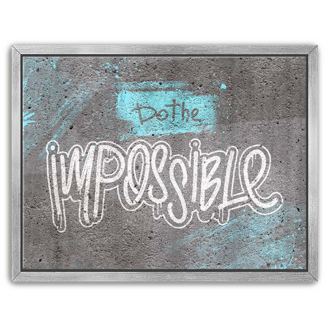 Featured image 17 for Do The Impossible - Stencil - Blue