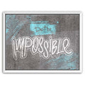 Featured image 15 for Do The Impossible - Stencil - Blue