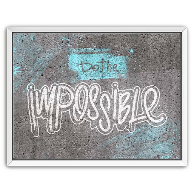 Featured image 15 for Do The Impossible - Stencil - Blue