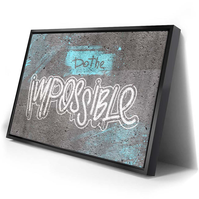 Featured image 7 for Do The Impossible - Stencil - Blue