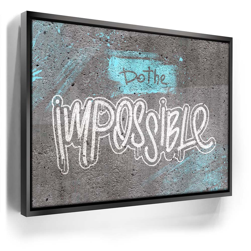 Featured image 5 for Do The Impossible - Stencil - Blue