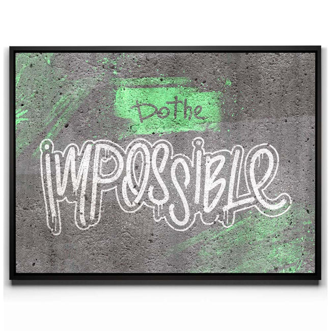 Featured image 14 for Do The Impossible - Stencil - Green