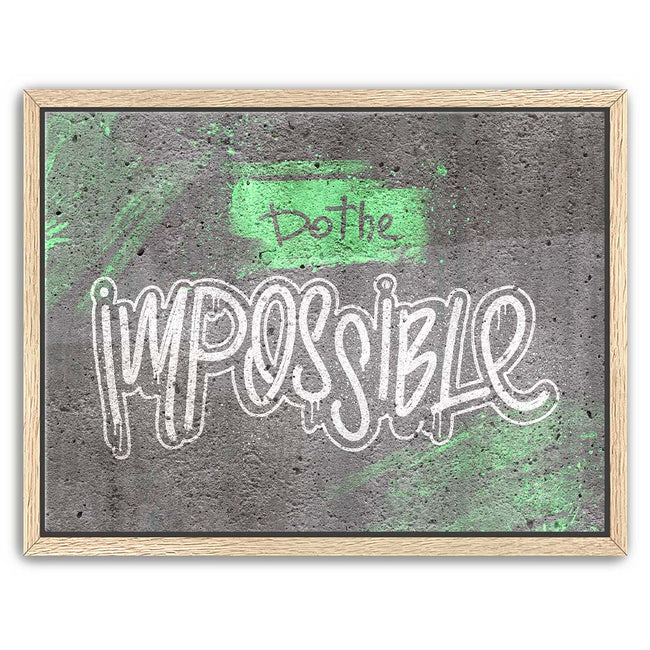 Featured image 18 for Do The Impossible - Stencil - Green