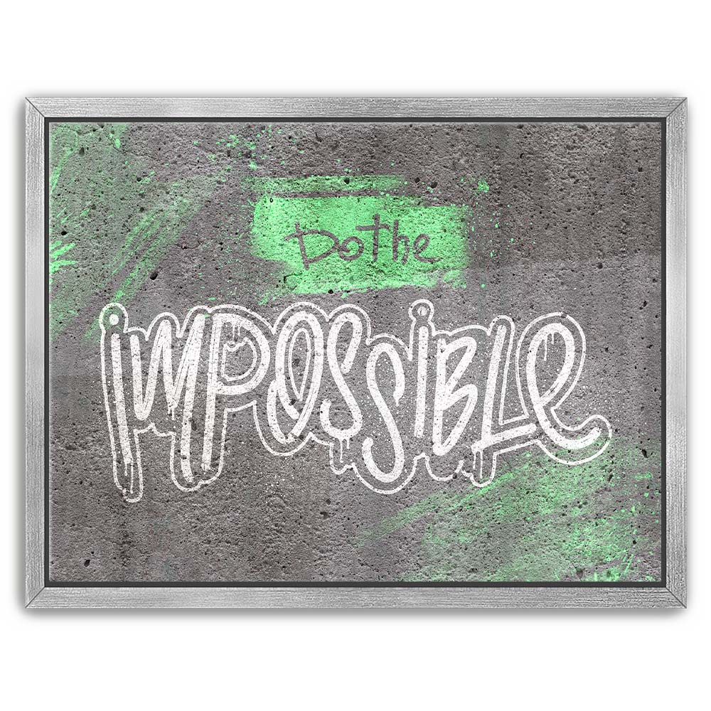 Featured image 17 for Do The Impossible - Stencil - Green