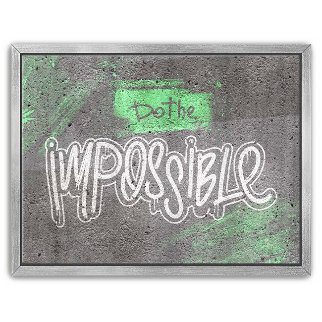Featured image 17 for Do The Impossible - Stencil - Green