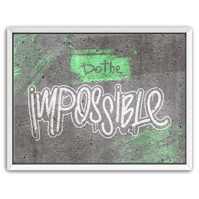 Featured image 15 for Do The Impossible - Stencil - Green