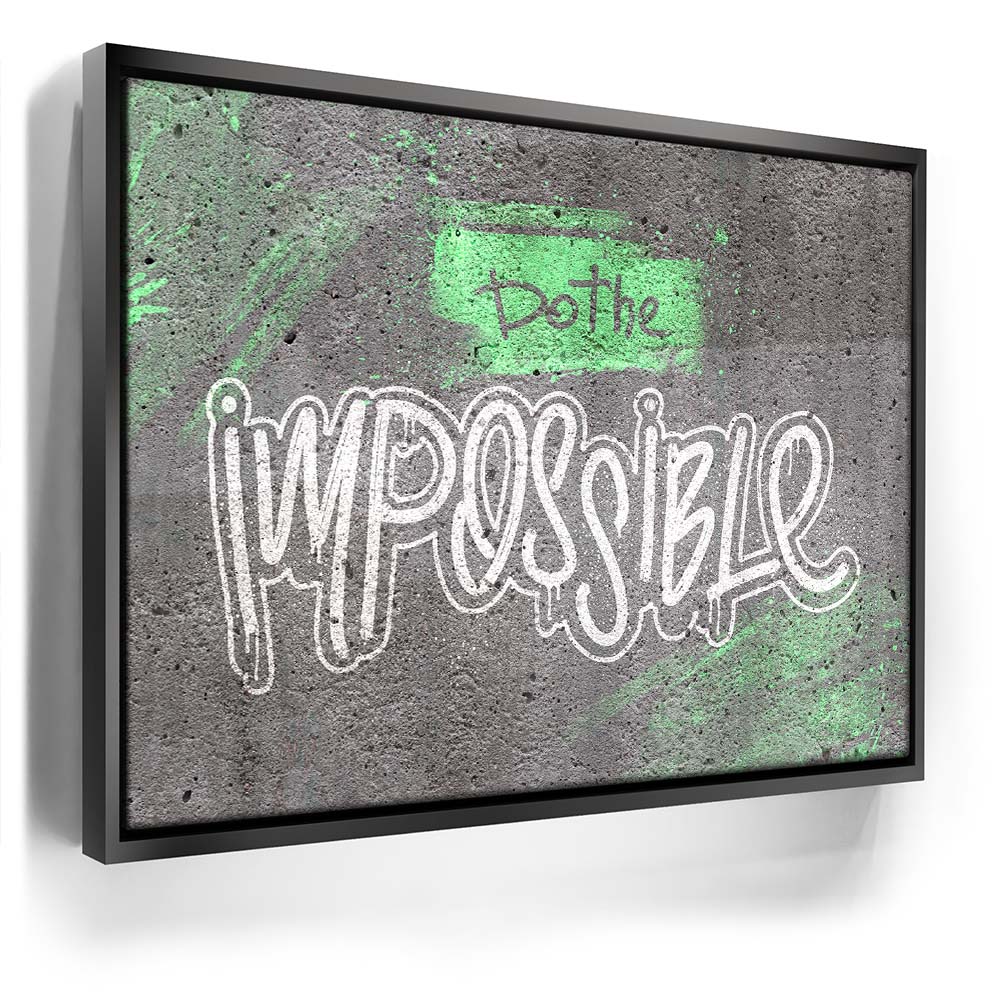 Featured image 5 for Do The Impossible - Stencil - Green