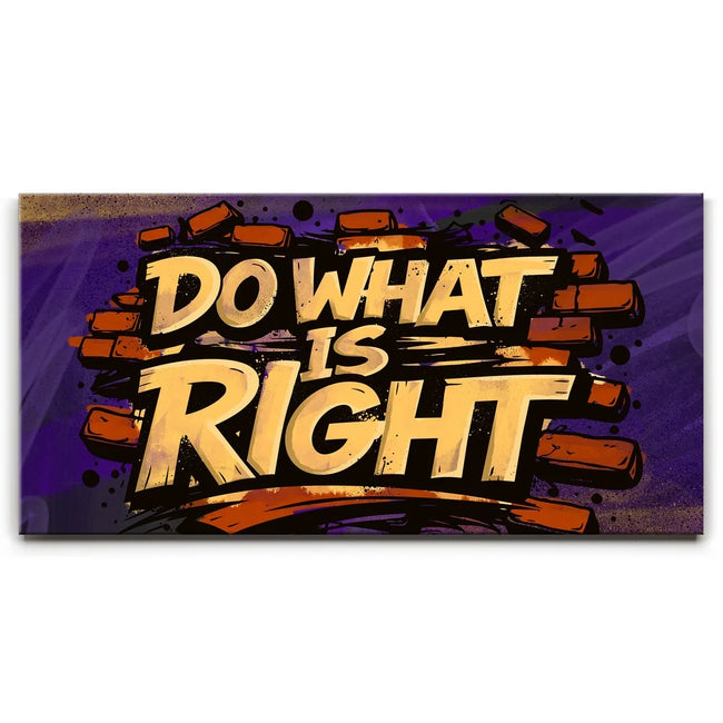 Featured image 1 for Do What Is Right - Graffiti