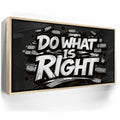 Featured image 9 for Do What Is Right, B&W - Graffiti