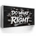 Featured image 8 for Do What Is Right, B&W - Graffiti