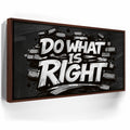 Featured image 10 for Do What Is Right, B&W - Graffiti