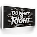 Featured image 6 for Do What Is Right, B&W - Graffiti