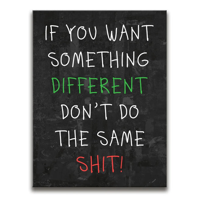 Featured image 1 for Do Different Shit