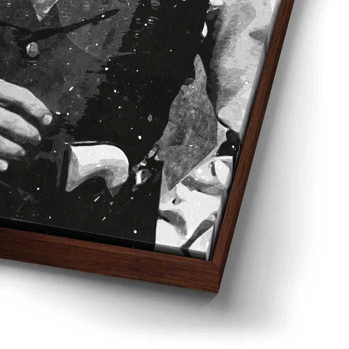 Featured image 14 for Doc Holiday Wall Art - B&W