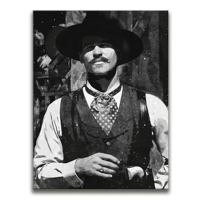 Featured image 1 for Doc Holiday Wall Art - B&W