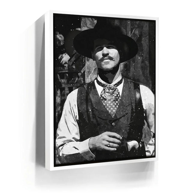 Featured image 6 for Doc Holiday Wall Art - B&W