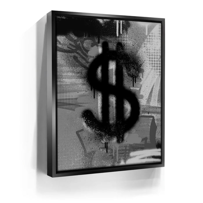 Featured image 6 for Dollar - Black and White - Graffiti