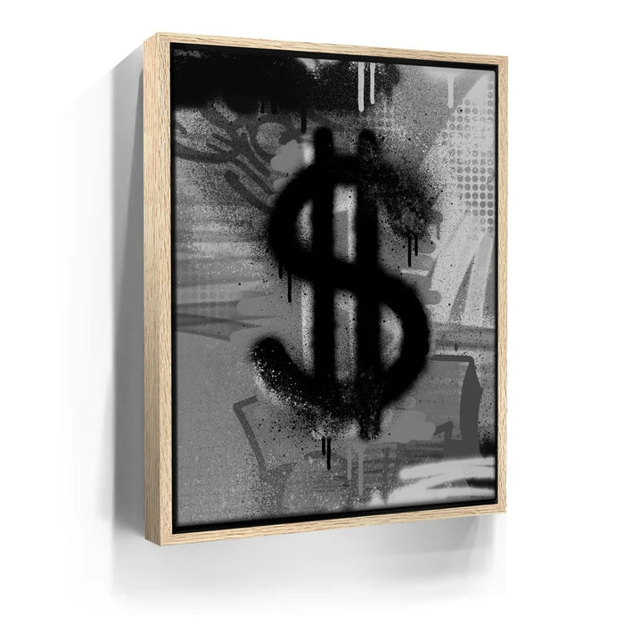 Featured image 10 for Dollar - Black and White - Graffiti