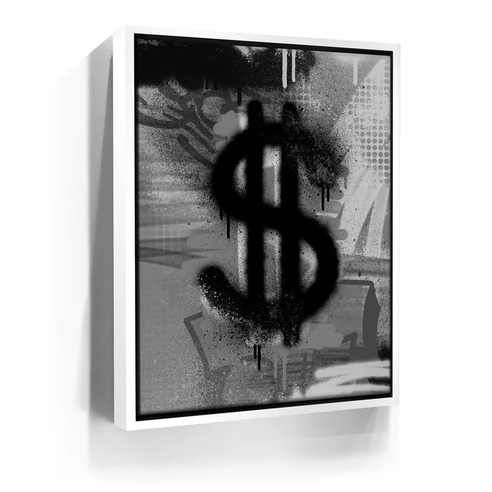 Featured image 7 for Dollar - Black and White - Graffiti