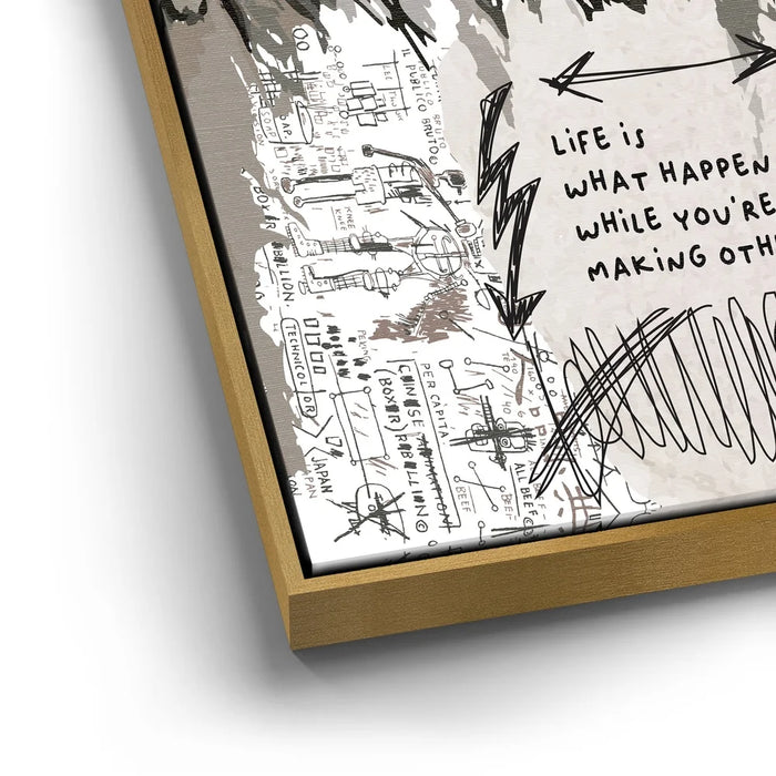 Featured image 13 for Don't Forget To Live - Basquiat Inspired