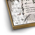 Thumbnail image 12 for Don't Forget To Live - Basquiat Inspired