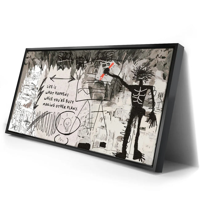 Featured image 2 for Don't Forget To Live - Basquiat Inspired
