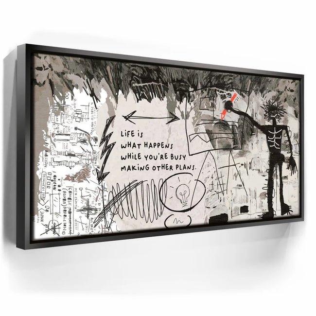 Featured image 5 for Don't Forget To Live - Basquiat Inspired