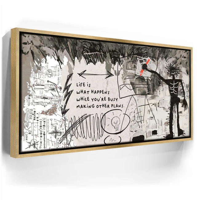 Featured image 7 for Don't Forget To Live - Basquiat Inspired