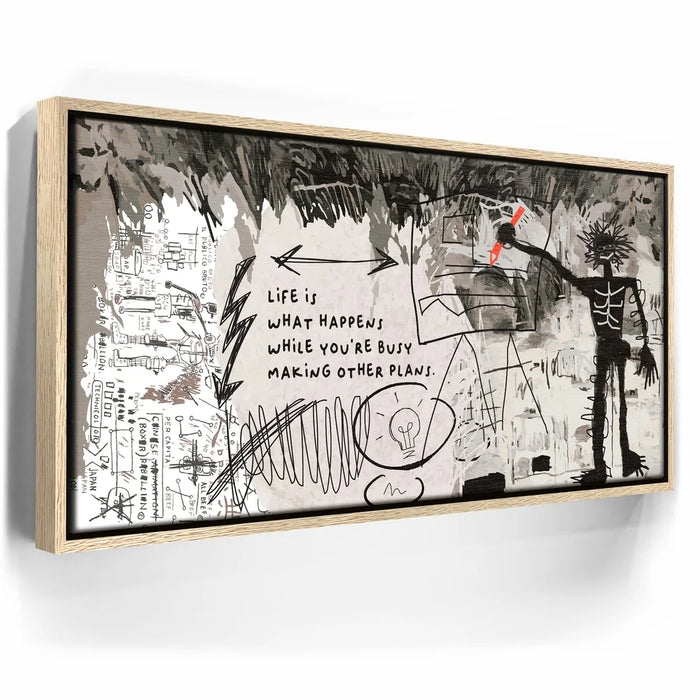 Featured image 9 for Don't Forget To Live - Basquiat Inspired