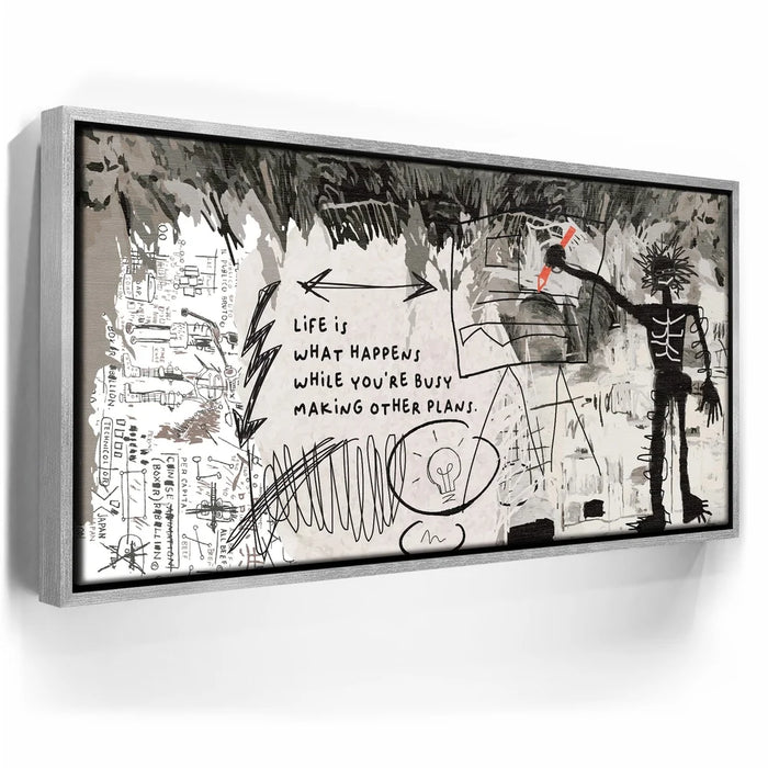 Featured image 9 for Don't Forget To Live - Basquiat Inspired