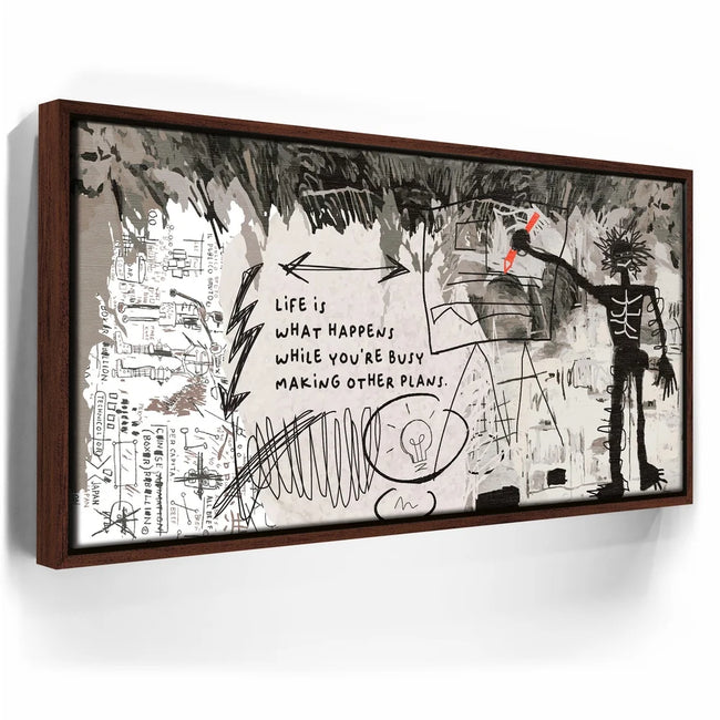 Featured image 10 for Don't Forget To Live - Basquiat Inspired