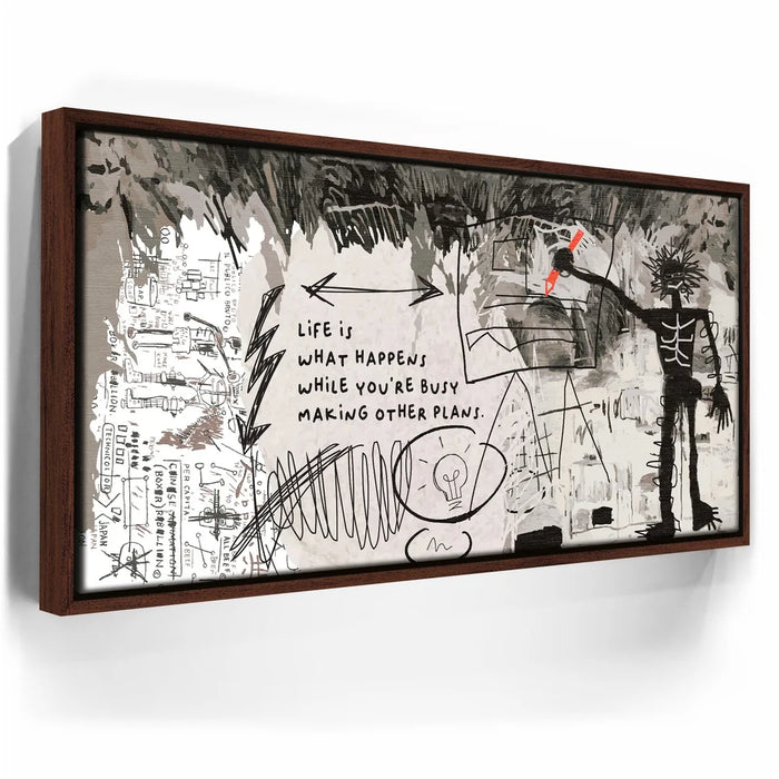 Featured image 10 for Don't Forget To Live - Basquiat Inspired