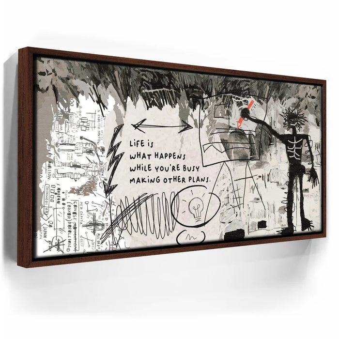 Featured image 11 for Don't Forget To Live - Basquiat Inspired