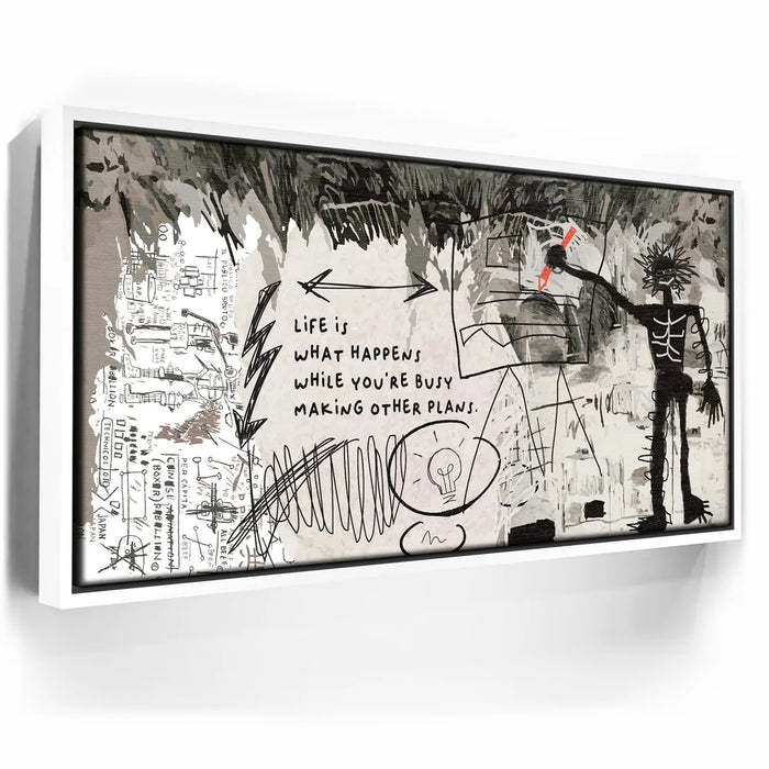 Featured image 7 for Don't Forget To Live - Basquiat Inspired