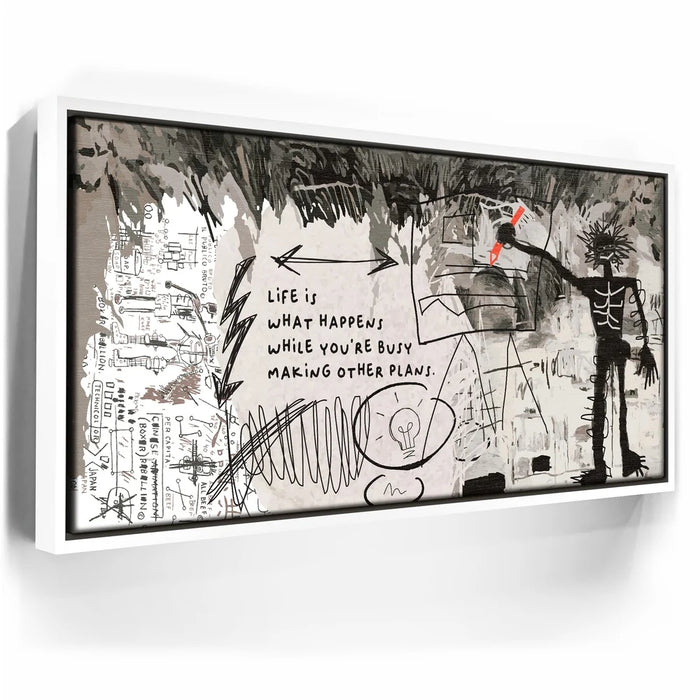 Featured image 6 for Don't Forget To Live - Basquiat Inspired