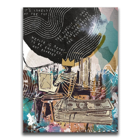 Don't Waste Away Posters, Prints, & Visual Artwork TheGoatWallArt PORTRAIT 18x24 0.75" STANDARD