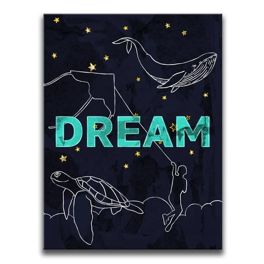 Dream - Sketch Posters, Prints, & Visual Artwork TheGoatWallArt PORTRAIT 18x24 0.75" STANDARD