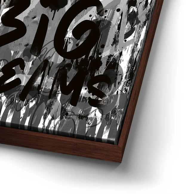 Featured image 14 for Dream Big Dreams - Banksy Warhol Mashup - Black & White