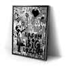 Thumbnail image 2 for Dream Big Dreams - Banksy Warhol Mashup - Black & White